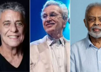 Chico, Caetano e Gil se reúnem no RJ contra a PEC da Bandidagem; atos ocorrem em todo o país - Foto: Reprodução