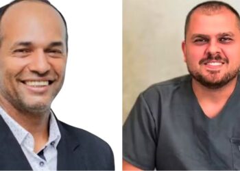 Aldo Batista dos Santos, 54 anos e Eduardo Fonseca de Souza Lima, 32 anos - Fotos: Reprodução