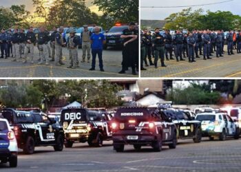 Operação Estado Presente prende 56 pessoas e apreende drogas, armas e dinheiro no ES - Foto: PCES