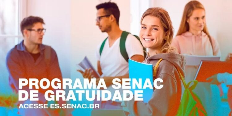 Senac Linhares abre 350 vagas gratuitas em cursos de qualificação profissional. Foto: divulgação