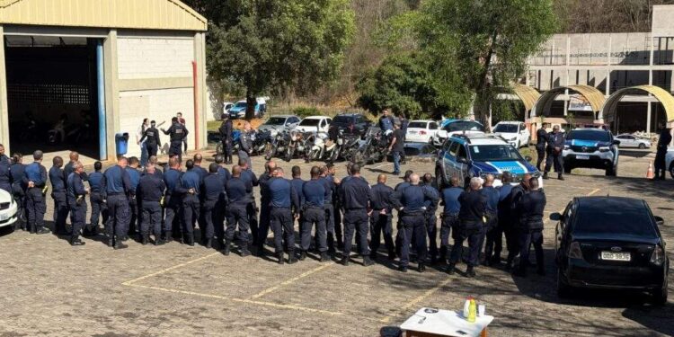 Operação Escudo de Aço: GCM de Colatina em Simulado - Foto: Comunicação PMC