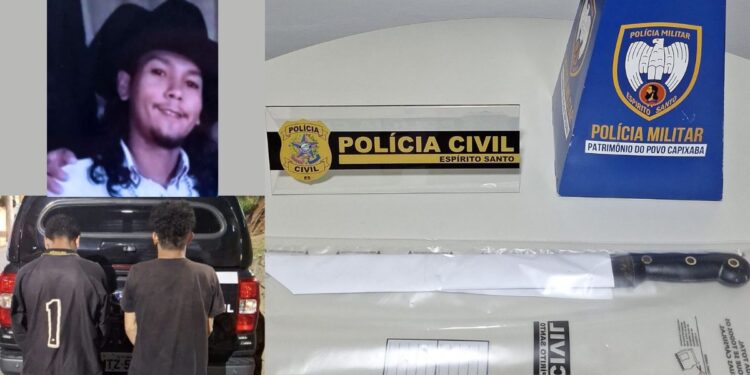 Menos de 12 horas: Polícia desvenda crime brutal e prende assassinos - Foto: Montagem Colatina em Ação