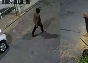 Colatina: PM prende homem por Incêndio criminoso em coletor de lixo - Foto: Reprodução