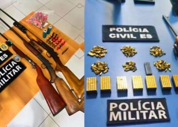 Operação Relâmpago: Prisões e apreensões de armas no interior do ES - Foto: PCES