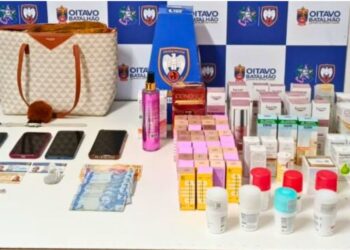 Quadrilha internacional presa em Colatina suspeita de furtos em farmácias - Foto: PMES