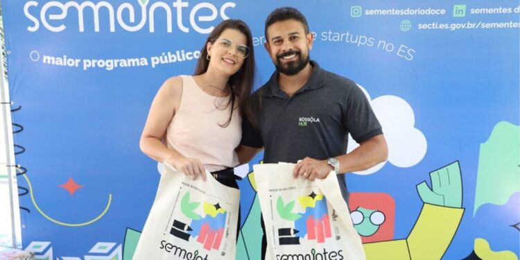 Startups do Programa Sementes apresentam soluções inovadoras em Pitch Day em Linhares. Foto: SECTI/ES