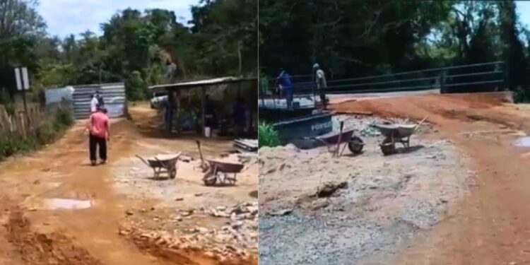 Comunidades rurais de Colatina protestam contra bloqueio de ponte - Foto: Reprodução