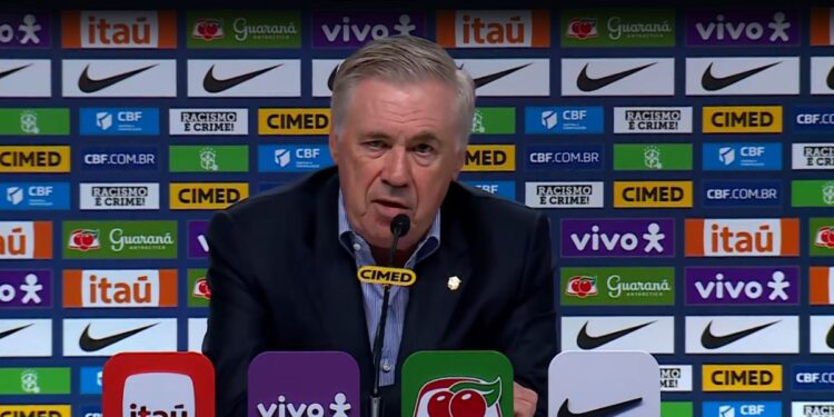 Ancelotti divulga convocação da Seleção com 26 nomes; veja a lista completa - Foto: Reprodução