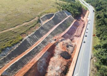 BR-101 na Serra terá interdição total nesta quarta (22) para obras de duplicação - Foto: Reprodução/Ecovias101