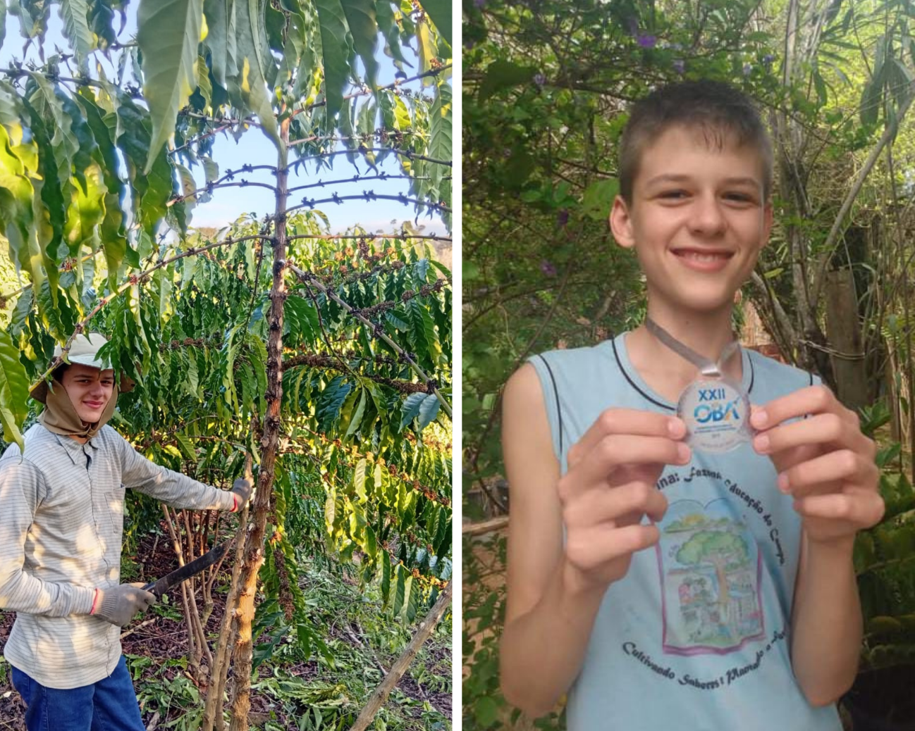 “Apesar de não terem formação acadêmica, meus pais sempre me incentivaram nos estudos, pois sabiam que a educação tem o poder de transformar vidas”, afirma Nathan. | Imagem: arquivo pessoal