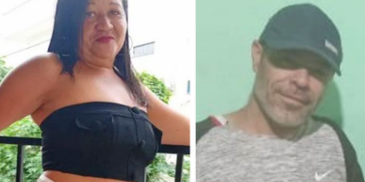 Zinah Coutinho da Silva, de 43 e Luiz Eduardo Gastaldi dos Santos, de 40 anos morreram no local de acidente - Foto: Rede Social
