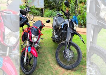 PCES apreende motos e íntima suspeitos por 'grau' em Rio Bananal - Foto: PCES