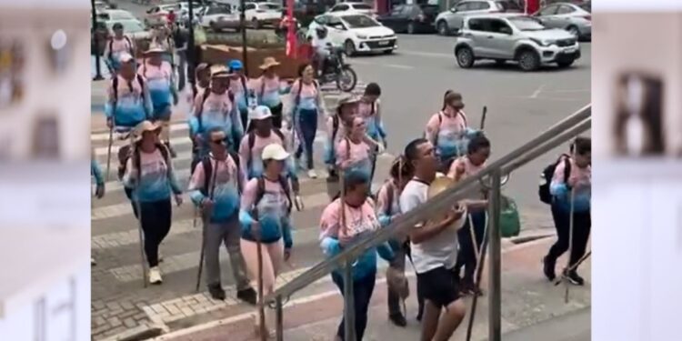 Peregrinação a Nossa Senhora da Saúde passa pela Catedral de Colatina - Foto: Rede Social