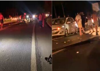 Acidente na BR-259 em Colatina deixa casal morto após colisão frontal - Foto: Rede Social