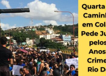 Caminhada em Colatina pede justiça pelos 10 anos do crime do Rio Doce - Foto: Montagem Colatina em Ação