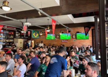 Bares lotam com finais da Libertadores e Brasileirão - 📸 Crédito da foto: Angie Machado / Cartolas Sports Bar