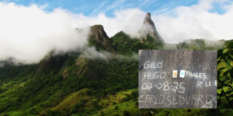 Sete pessoas são autuadas por vandalismo na Pedra de Santa Maria, no Sul do Espírito Santo - Foto: Iema
