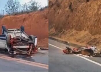 Motorista é indiciado por homicídio após acidente fatal em São Domingos do Norte - Foto; Rede Social