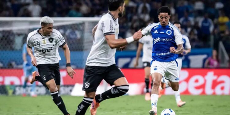 Cruzeiro e Botafogo empatam em jogo emocionante no Mineirão - Foto: Reprodução