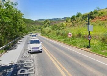 Colatina: restrição na BR-259 para aferição de radares - Imagem: Google Street View