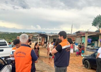 Granizo surpreende moradores e provoca estragos em Colatina - Foto: Comunicação PMC