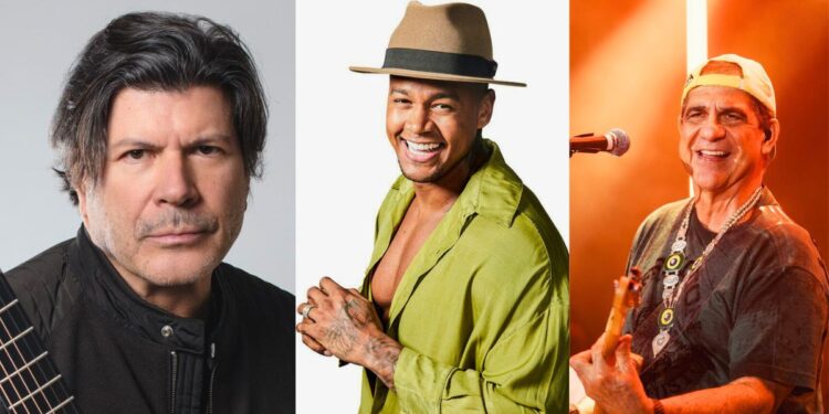 Verão Guriri 2026 começa no dia 31 de dezembro: Léo Santana, Durval Lelys, Tomate e Paulo Ricardo comandam a programação gratuita no Norte capixaba - Foto: Divulgação