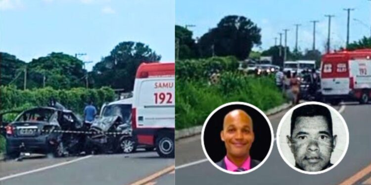 Dois homens morrem em colisão na rodovia ES 430, em Jaguaré - Foto> Reprodução