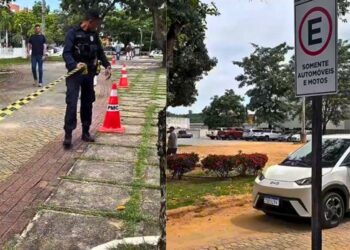 Colatina ganha 100 novas vagas de estacionamento no centro da cidade - Foto: Reprodução