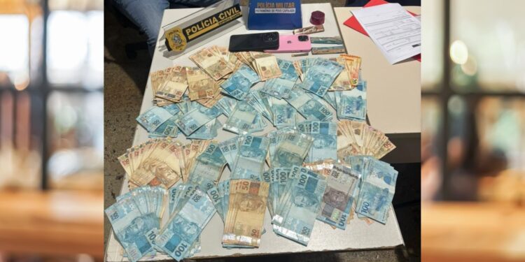 Prisão de chefe do tráfico em Vila Valério - Foto: PCES