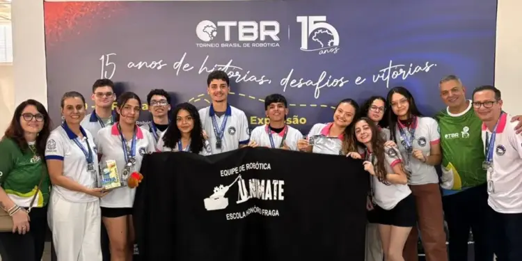 Escola de Colatina vence Torneio Brasil de Robótica e conquista título nacional - Foto: Sedu
