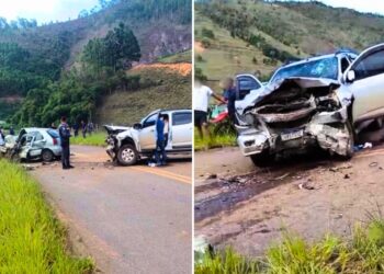 Grave acidente deixa um morto e dois feridos em Alto Rio Novo - Foto: Rede Social