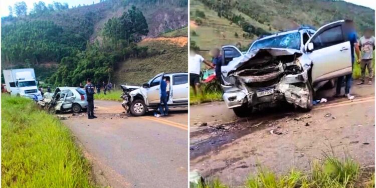 Grave acidente deixa um morto e dois feridos em Alto Rio Novo - Foto: Rede Social