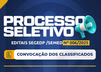 Colatina convoca classificados do Processo Seletivo 006/2025 para contratação temporária