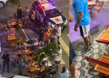 Para transformar esse fato em um conteúdo viral e otimizado para buscadores, vamos focar no elemento de choque: a banalidade do motivo. Vou te guiar na estruturação desse texto e nos atributos técnicos que você solicitou. Aqui estão os metadados de SEO conforme suas preferências: SEO Title: Crime em Linhares: Homem morto por "olhar" em bar Frase Foco: Homem morto bar Linhares Slug: homicidio-bar-linhares-centro-motivo-futil Meta Descrição: Tragédia no Centro de Linhares: Thiago Cardoso Silva, 23 anos, foi morto a tiros após olhar para discussão de casal em bar. Veja detalhes. Tags: Linhares, Homicídio, Polícia ES, Crime Banal, Avenida Santos Neves Tragédia no Centro: "Olhar" em bar termina em execução a tiros em Linhares - Montagem: Colatina em Ação