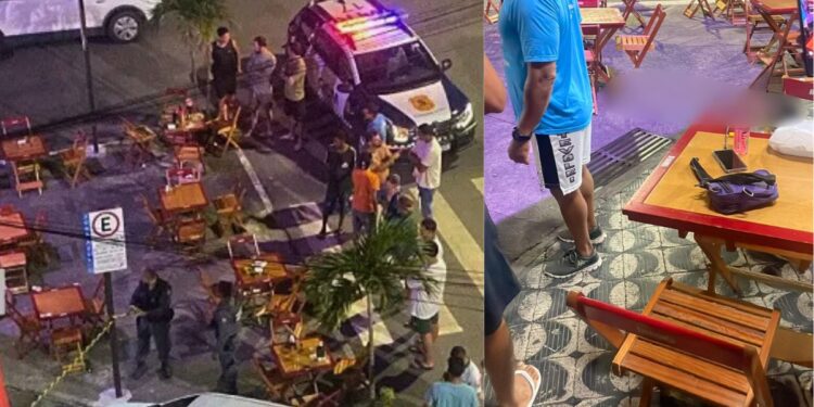 Para transformar esse fato em um conteúdo viral e otimizado para buscadores, vamos focar no elemento de choque: a banalidade do motivo. Vou te guiar na estruturação desse texto e nos atributos técnicos que você solicitou. Aqui estão os metadados de SEO conforme suas preferências: SEO Title: Crime em Linhares: Homem morto por "olhar" em bar Frase Foco: Homem morto bar Linhares Slug: homicidio-bar-linhares-centro-motivo-futil Meta Descrição: Tragédia no Centro de Linhares: Thiago Cardoso Silva, 23 anos, foi morto a tiros após olhar para discussão de casal em bar. Veja detalhes. Tags: Linhares, Homicídio, Polícia ES, Crime Banal, Avenida Santos Neves Tragédia no Centro: "Olhar" em bar termina em execução a tiros em Linhares - Montagem: Colatina em Ação