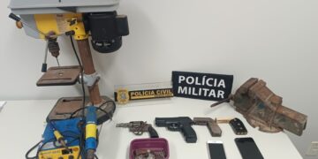 🚨 Oficina do Crime: PCES fecha fábrica de armas em Jaguaré - Foto: PCES