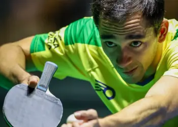 Calderano fica com bronze em Doha após derrota para jovem chinês - Foto: Abelardo Mendes Jr./Calderano TM