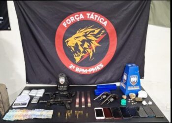 Golpe no Crime: PM apreende arsenal em Nova Venécia - Foto: Sesp