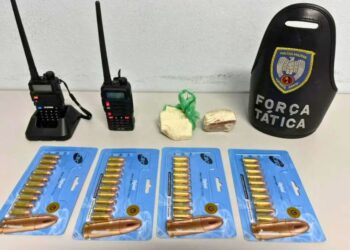 Polícia apreende drogas e munições de uso restrito em Colatina - Foto: PMES