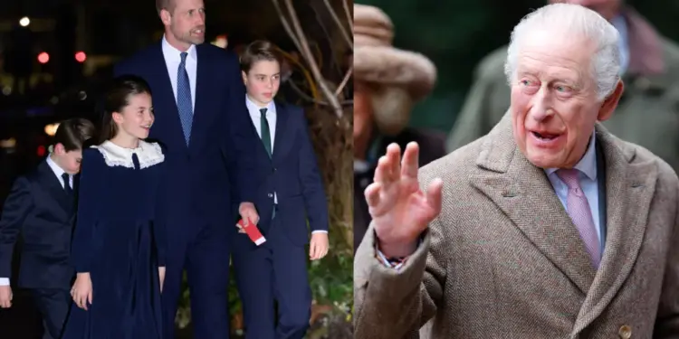 Rei Charles III protagoniza momento terno com netos George, Charlotte e Louis em vídeo que emociona a web