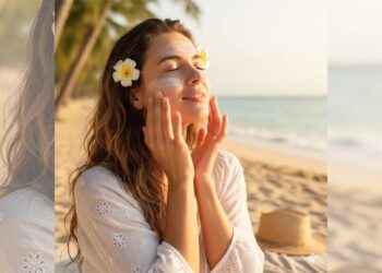 Pele no Verão: Preparação, Proteção e Pós-Sol - *Imagem ilustrativa produzida por IA.