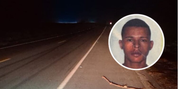 Jovem é morto a tiros na BR-101 em Jaguaré - Foto: Reprodução