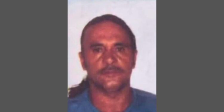 Edicarlos Guerra da Silva, 52 anos, vítima do acidente em Conceição da Barra Crédito: Arquivo familiar