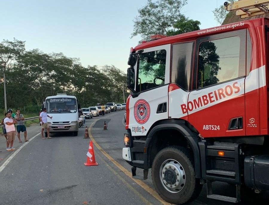 Colisão fatal na ES-080 deixa um morto em Colatina - Foto: Rede Social