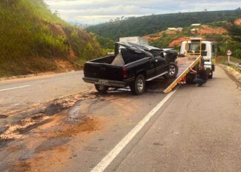 Motorista morre após capotamento na ES-080 em Colatina - Foto: Reprodução