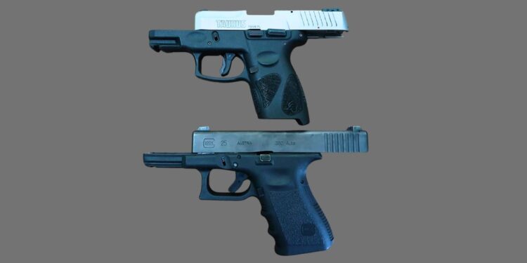 Pistolas furtadas são recuperadas em João Neiva - Foto: PCES