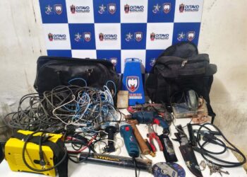 Ferramentas furtadas em Colatina são recuperadas pela Polícia - Foto: PMES