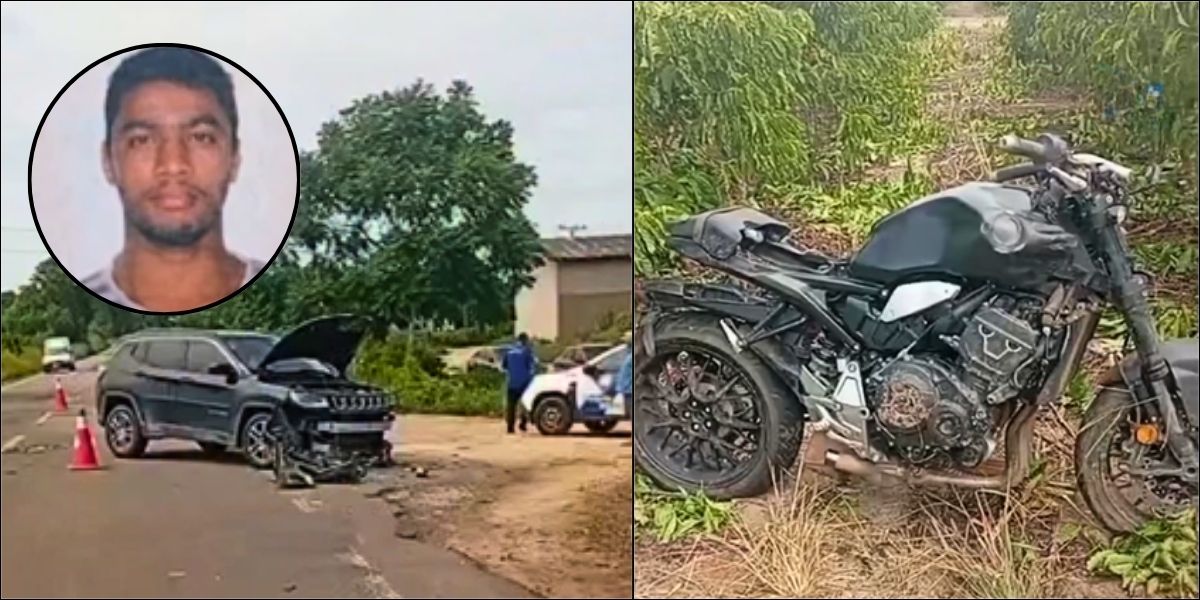 Motociclista morre em colisão na zona rural de Jaguaré - Foto: Reprodução