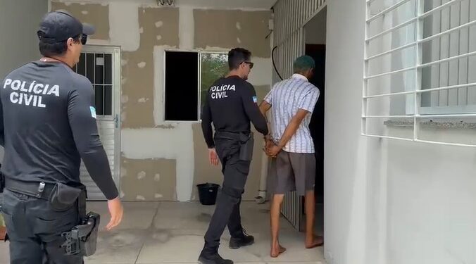 Suspeito de matar idoso na zona rural de Vila Valério é preso pela polícia - Foto: PCES