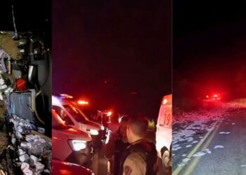 Acidente na BR-259 deixa um morto e vários feridos - Foto: Rede Social